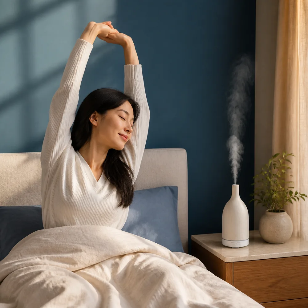 morning with moozitech.com humidifier